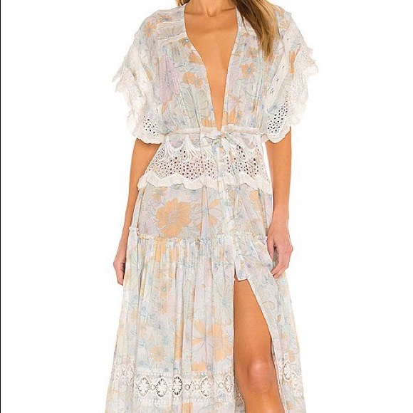 FREE PEOPLE Field of dreams top/dress ivory - Picture 2 of 8